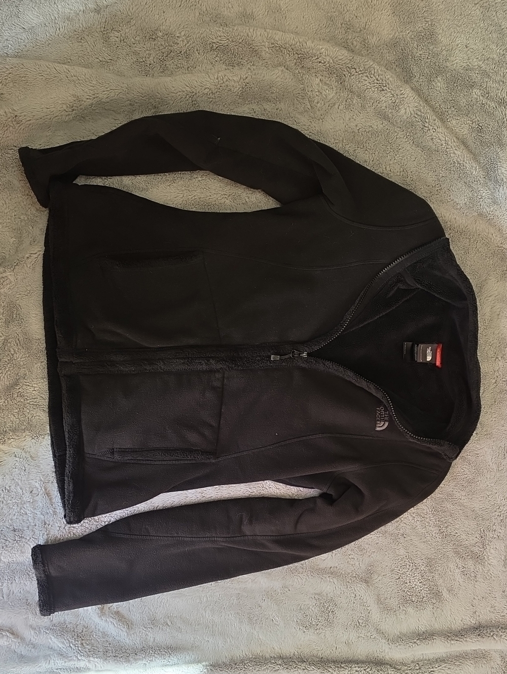 The North Face Women's Black Full-Zip Fleece Jacket